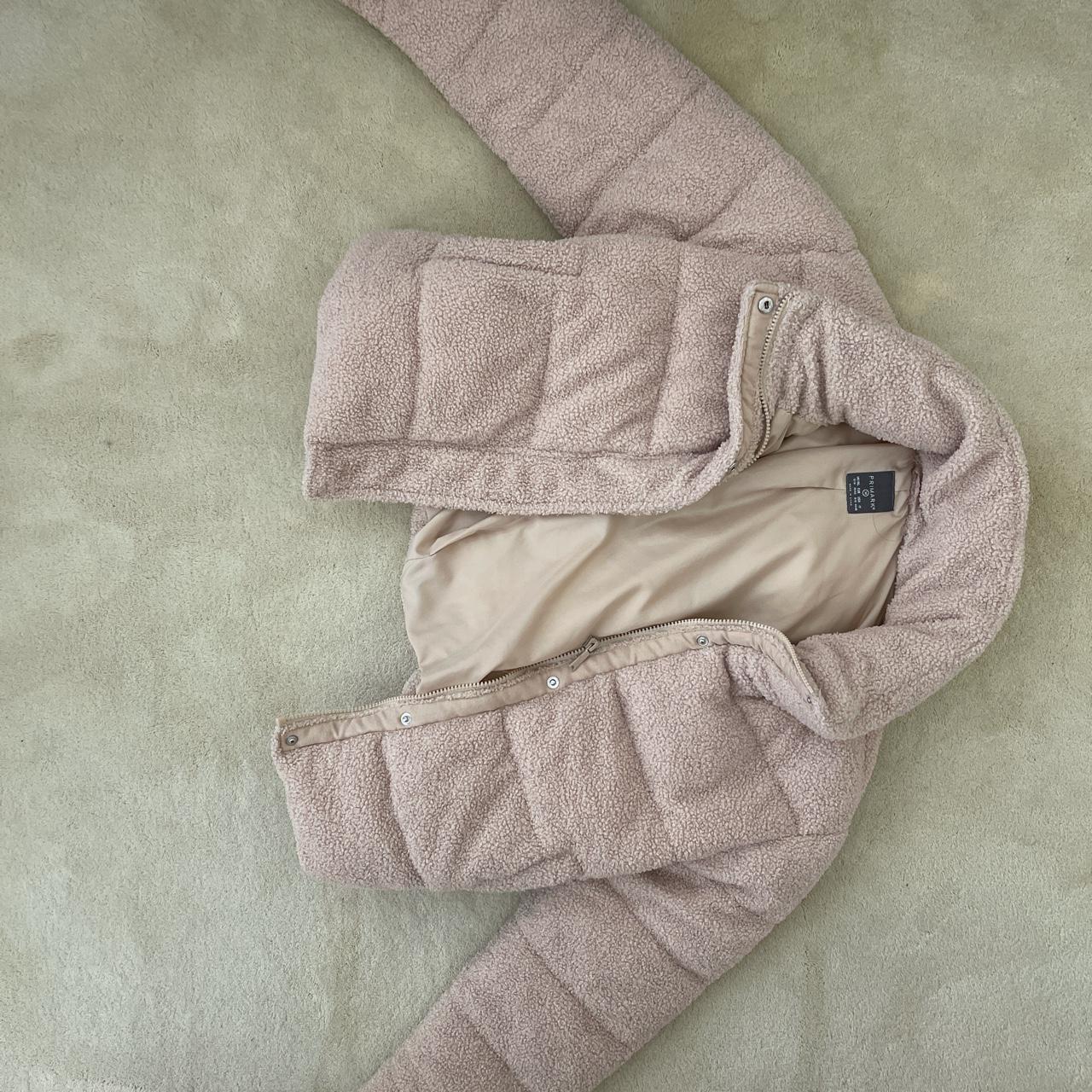 PRIMARK TEDDY BEAR PUFFER JACKET Super cute teddy... Depop