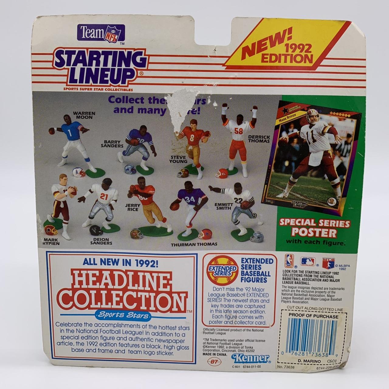 NIB Starting Lineup Dan Marino Miami Dolphins - Depop