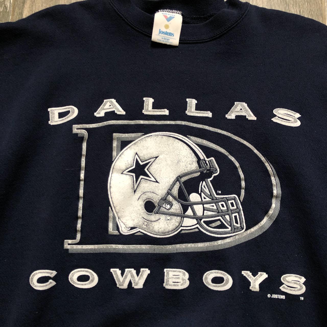 Vtg Jostens Dallas Cowboys Sweatshirt Made in the... - Depop