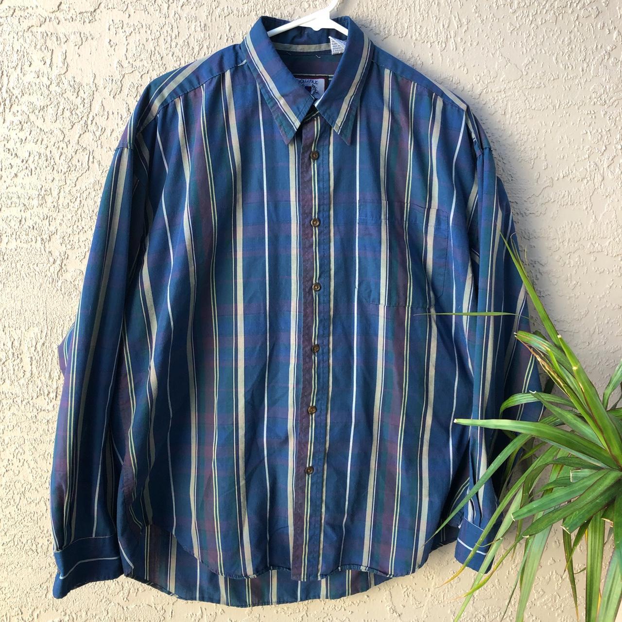 Product Image 1 - Vtg Casual Button Down Stripe