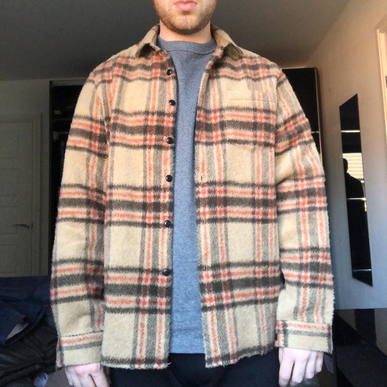 Asos Checked Overshirt Asos Overshirt Burberry. Depop