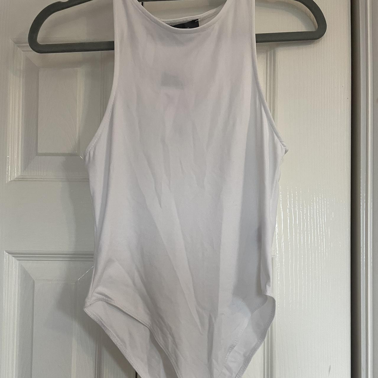 Brand new white body suit from Primark Stretchy and... - Depop