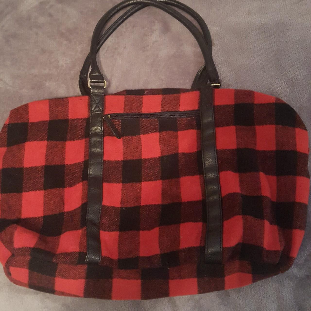 Supreme 2011 Damier Checkered Duffle Bag Black - - Depop