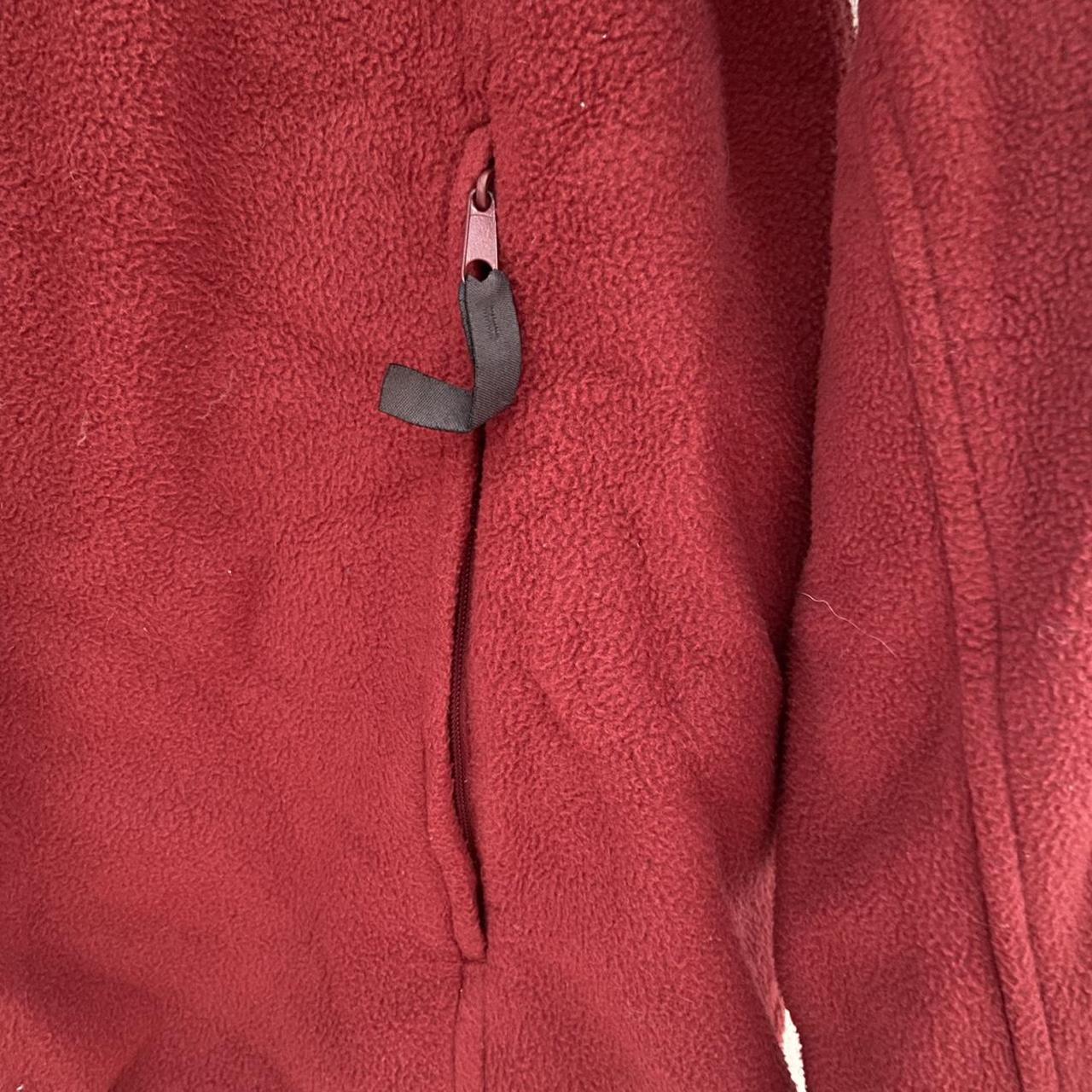 BERGHAUS JACKET Red Berghaus Zip Jacket | Size... - Depop