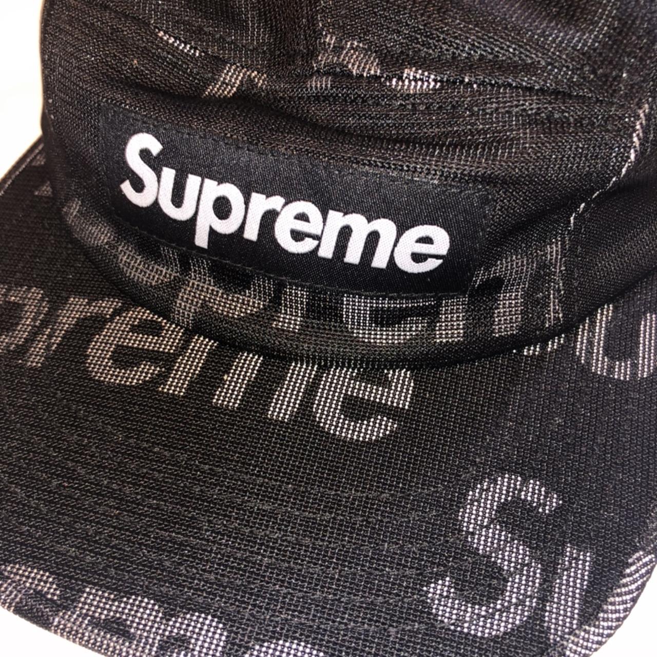 Supreme lenticular logo camp cap black , Deadstock...