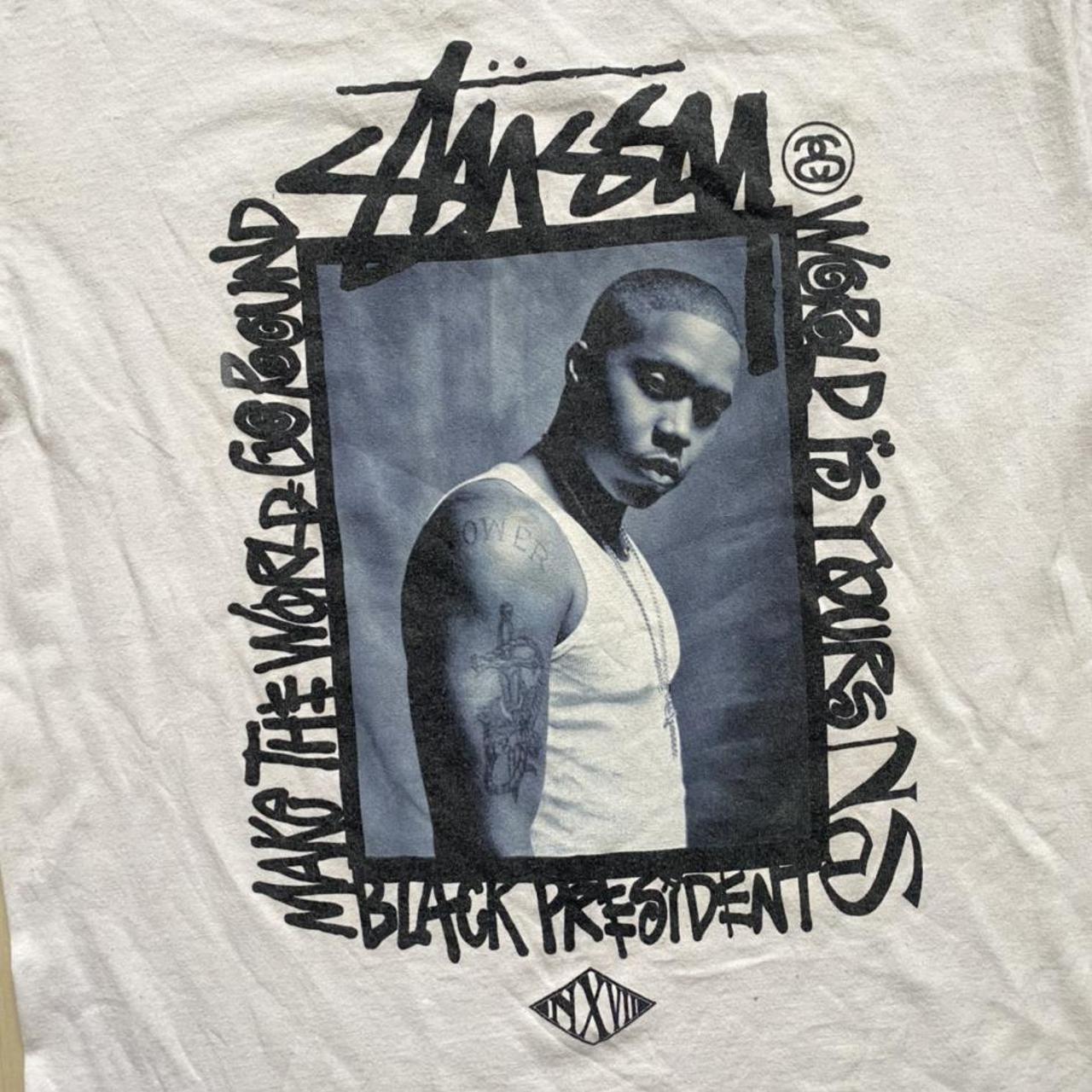 Limited edition Stussy x Nas T shirt from 2010/2011. | Depop