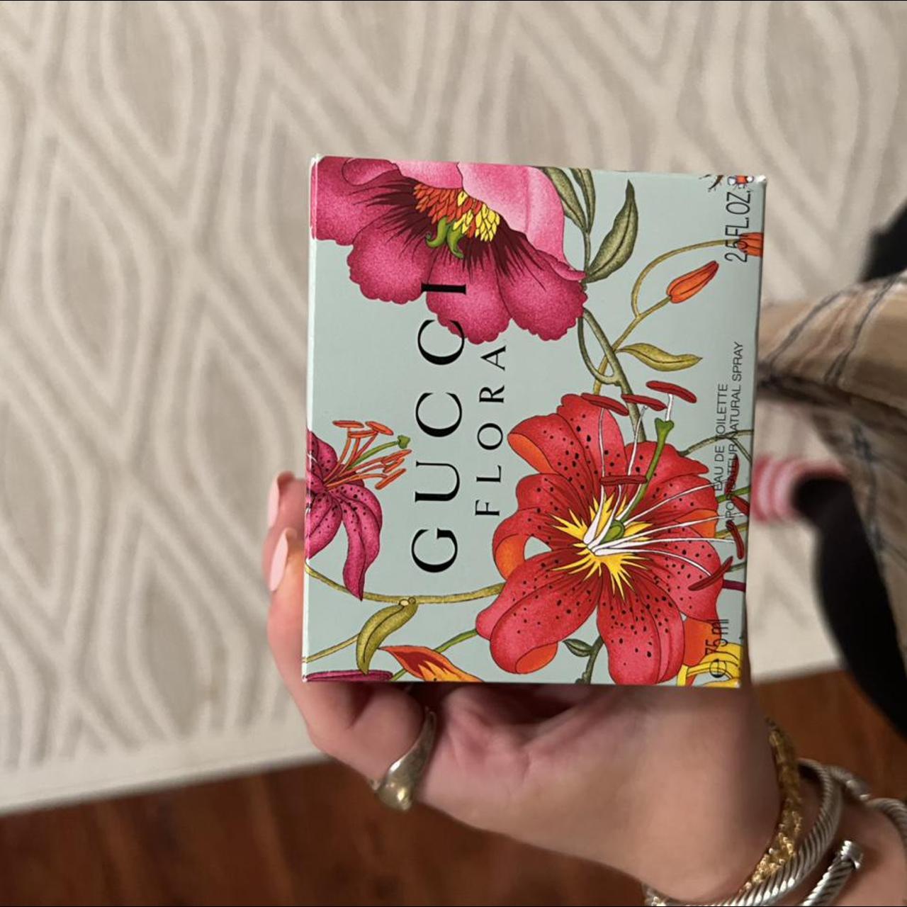 Brand new gucci flora perfume smells so good but I... Depop