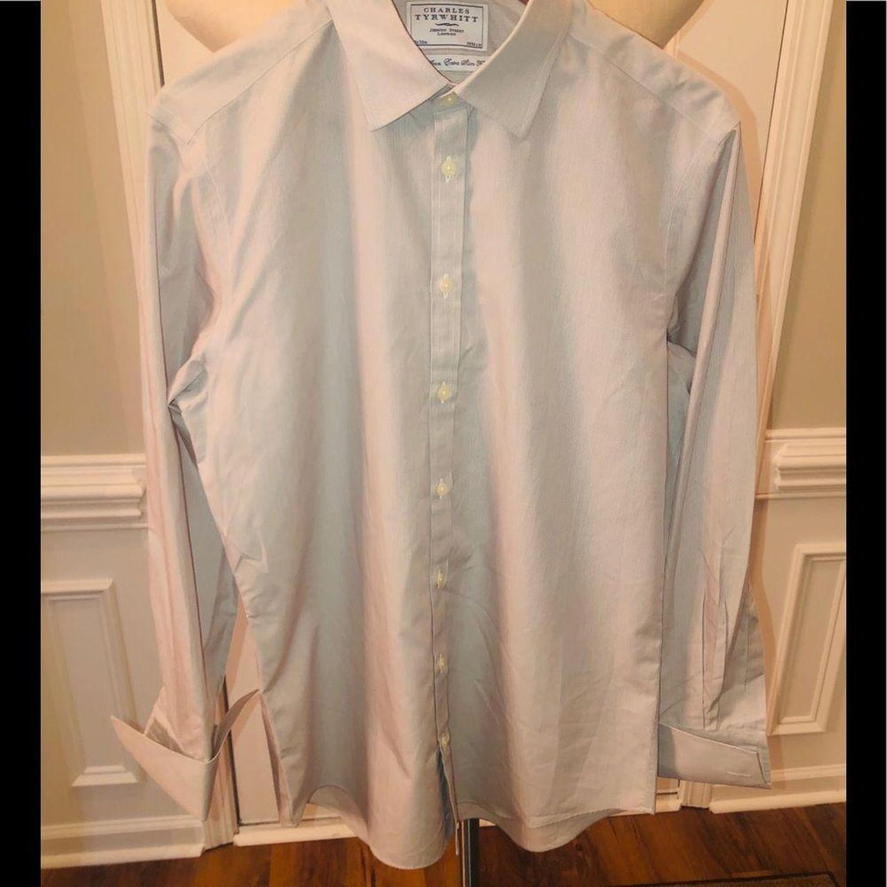 Charles Tyrwhitt Men's Grey Shirt