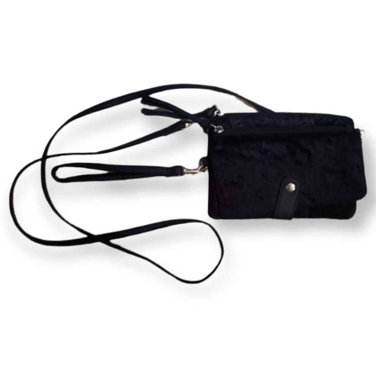 Product Image 1 - Black velvet crossbody or wristlet