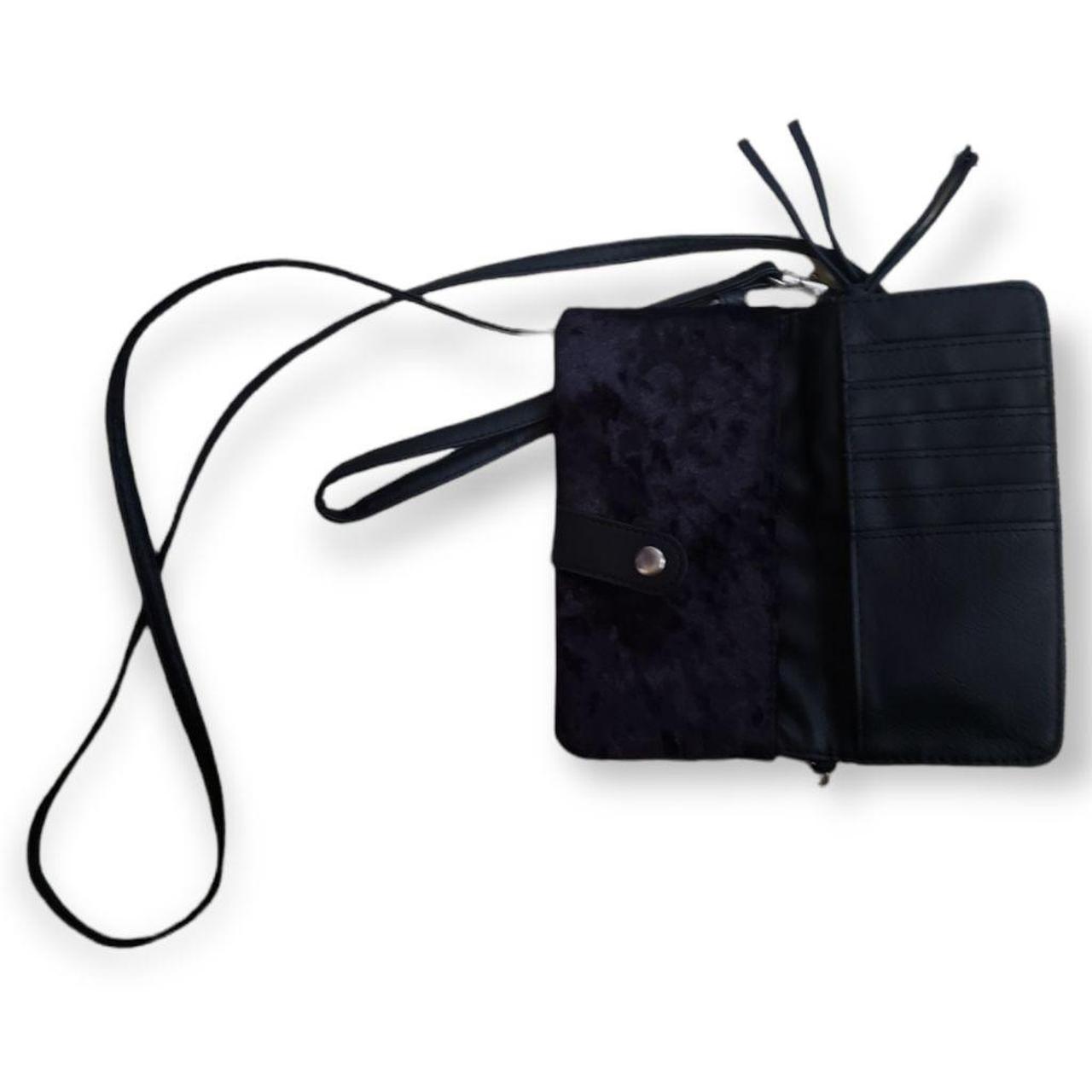 Product Image 2 - Black velvet crossbody or wristlet