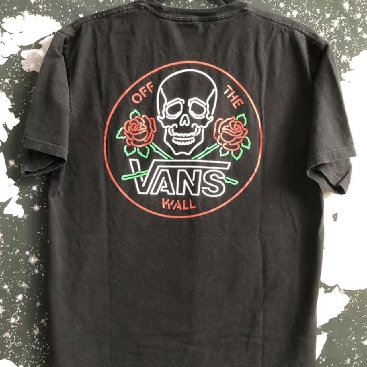 neon color vans shirt