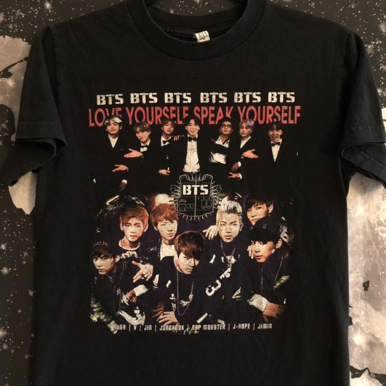 BTS Love Yourself Speak Yourself Tour shirt, color... - Depop