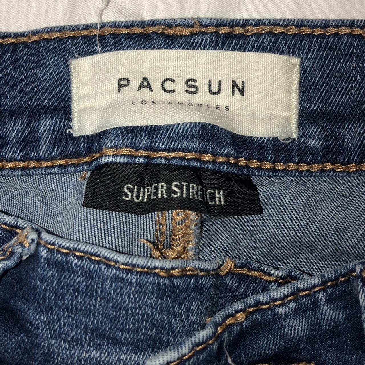 Pacsun new with tags violet denim pants. Size 24” - Depop