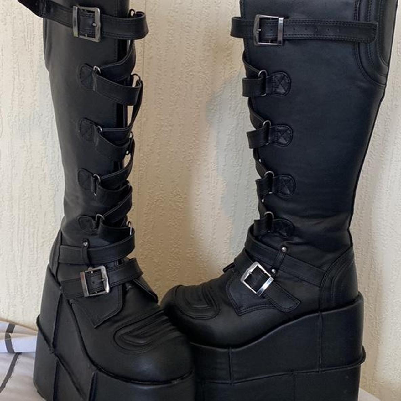Demonia Shoes Stack 308 Demonia Stack 308 Like New Size US MEN