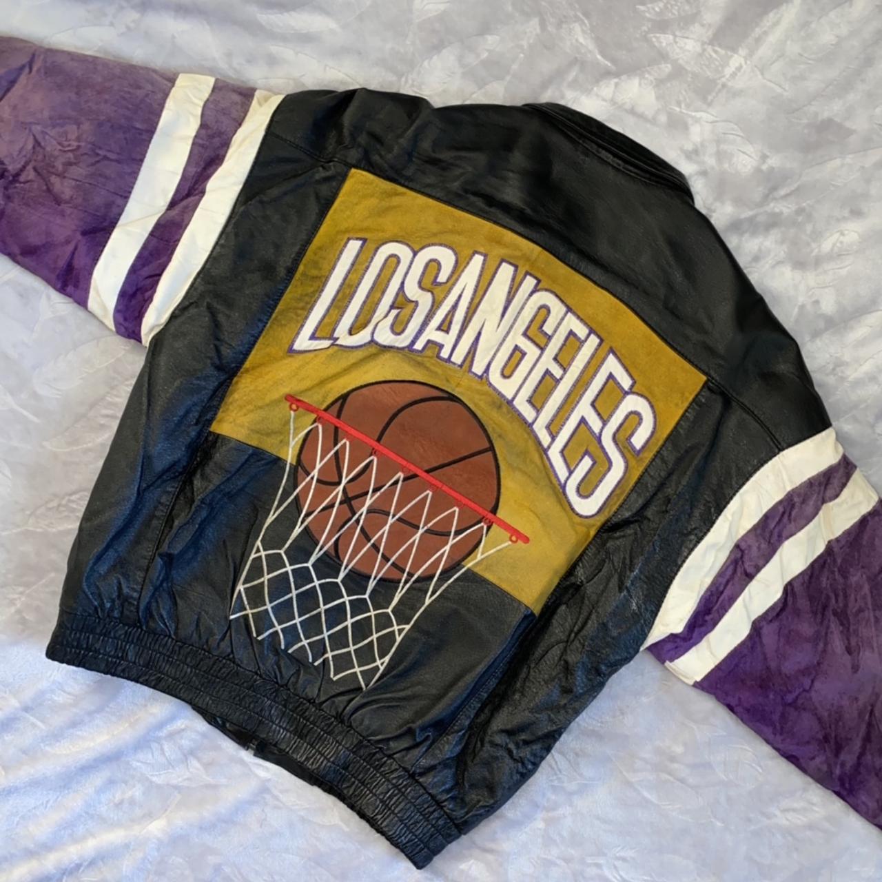 Buy the Mens Black Los Angeles Lakers NBA Basketball Pullover