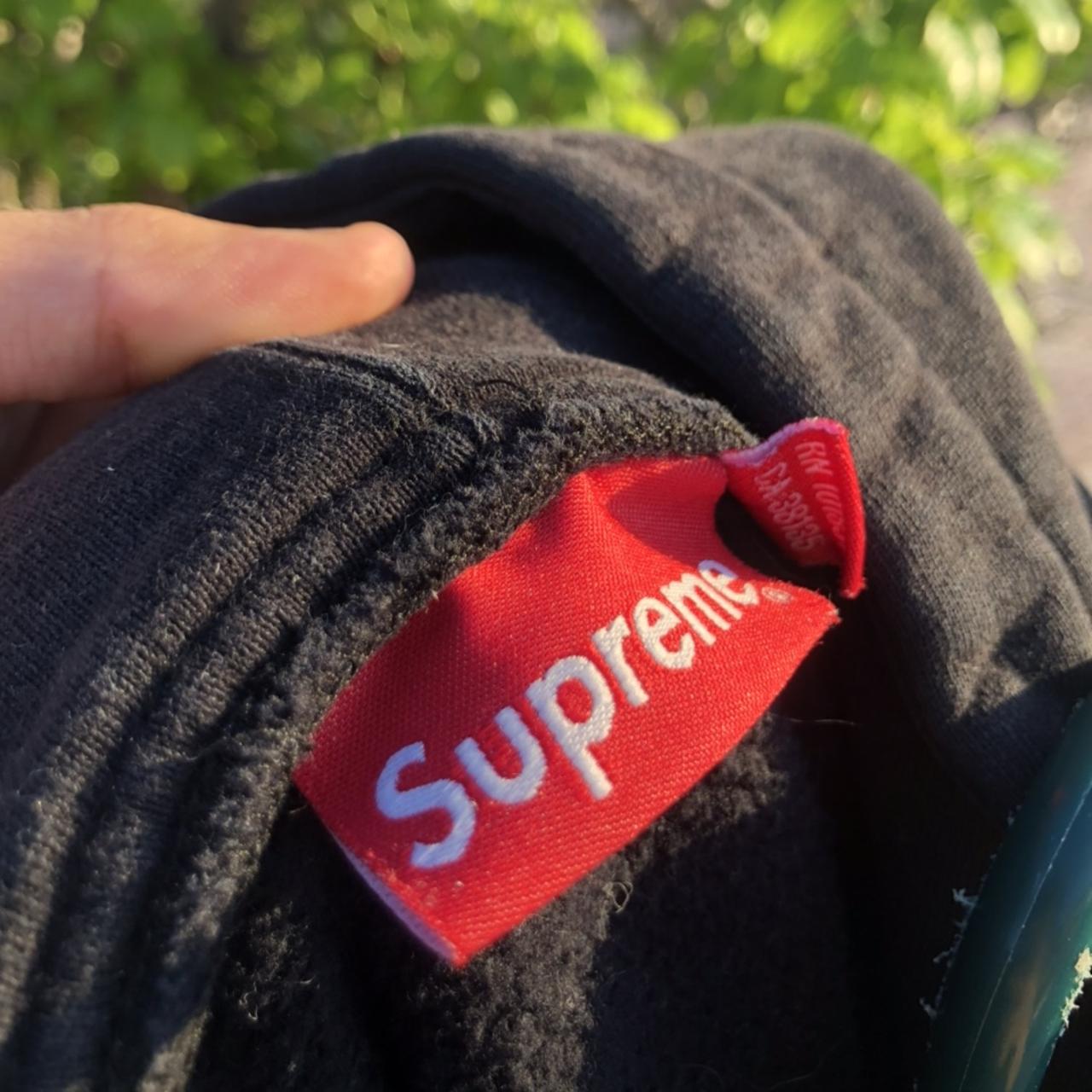 Supreme NY World Famous Red Hoodie (Good as new with - Depop