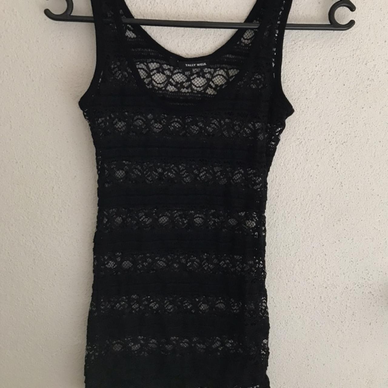 See through, looks great with a cute bralette... - Depop