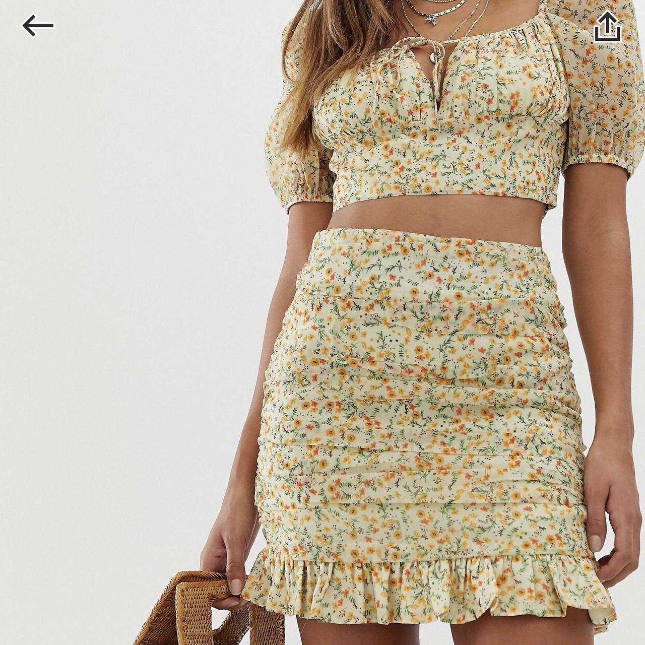 Skylar Rose floral two piece, size medium for