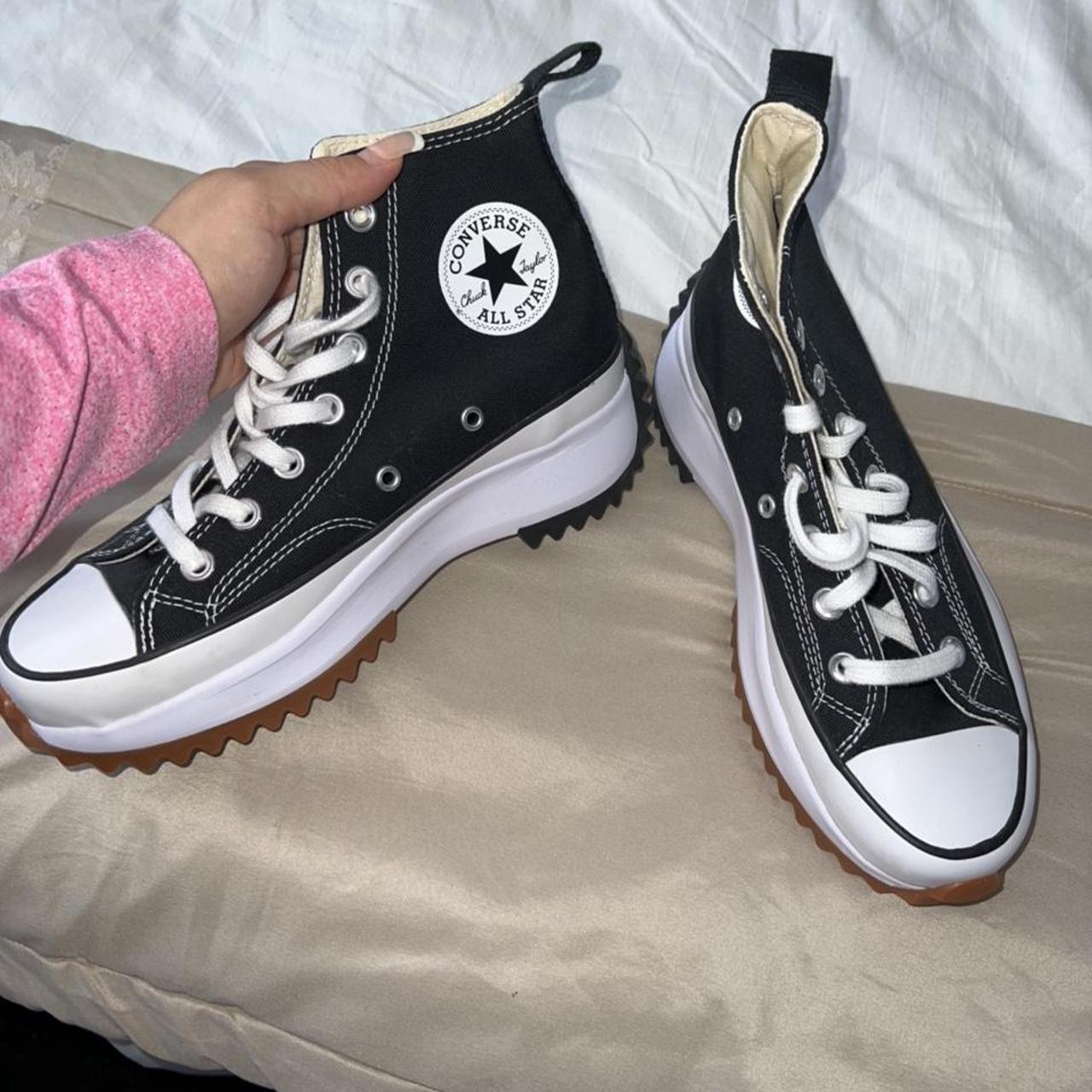 Run star hike chunky converse trainers size 5 never... - Depop