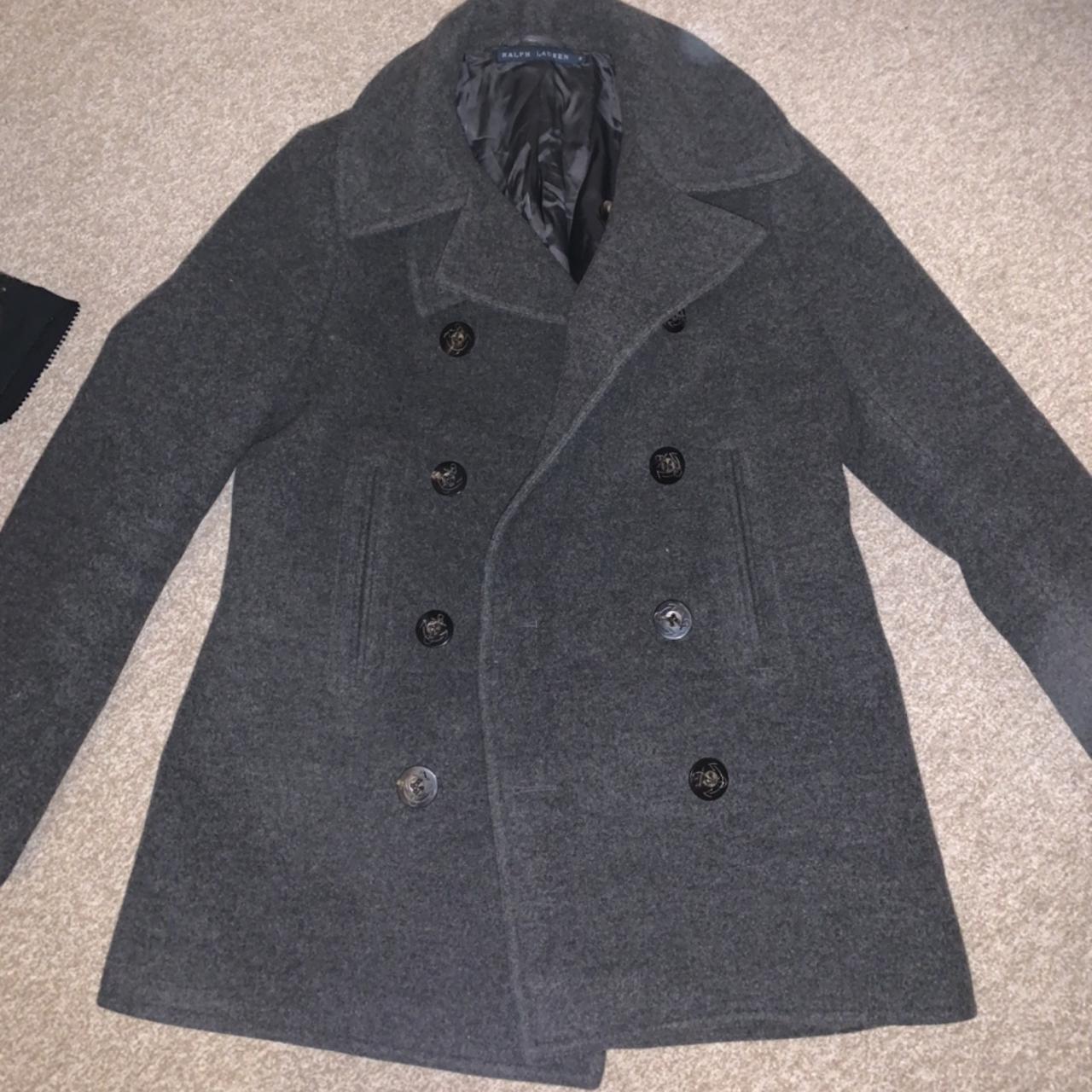 Ralph Lauren military coat. 100% wool. Size 8 in... - Depop