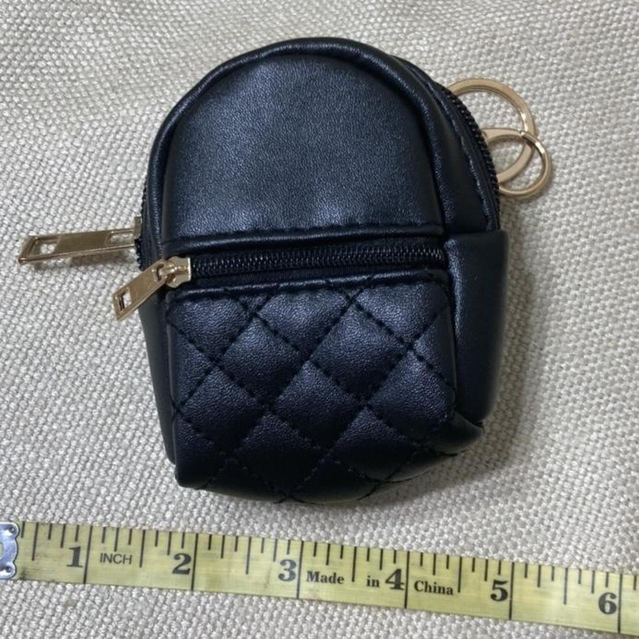 Cute Bag Shaped Keychain Coin Purse Women Girls Mini Backpack Keys Card Keychain  Handbag Purse Pendant
