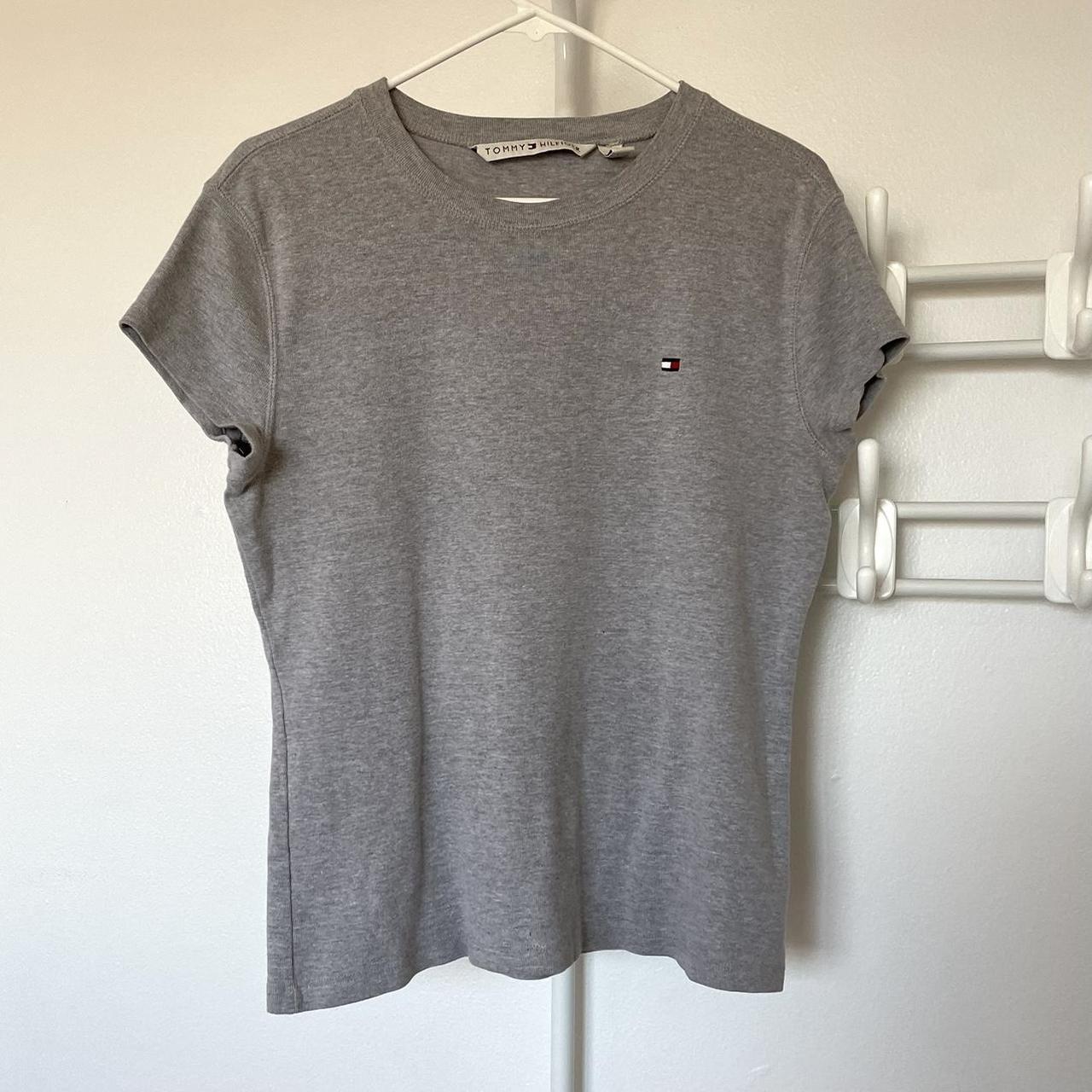 Tommy Hilfiger Grey T Shirt Size Xl Will Add Depop 2480