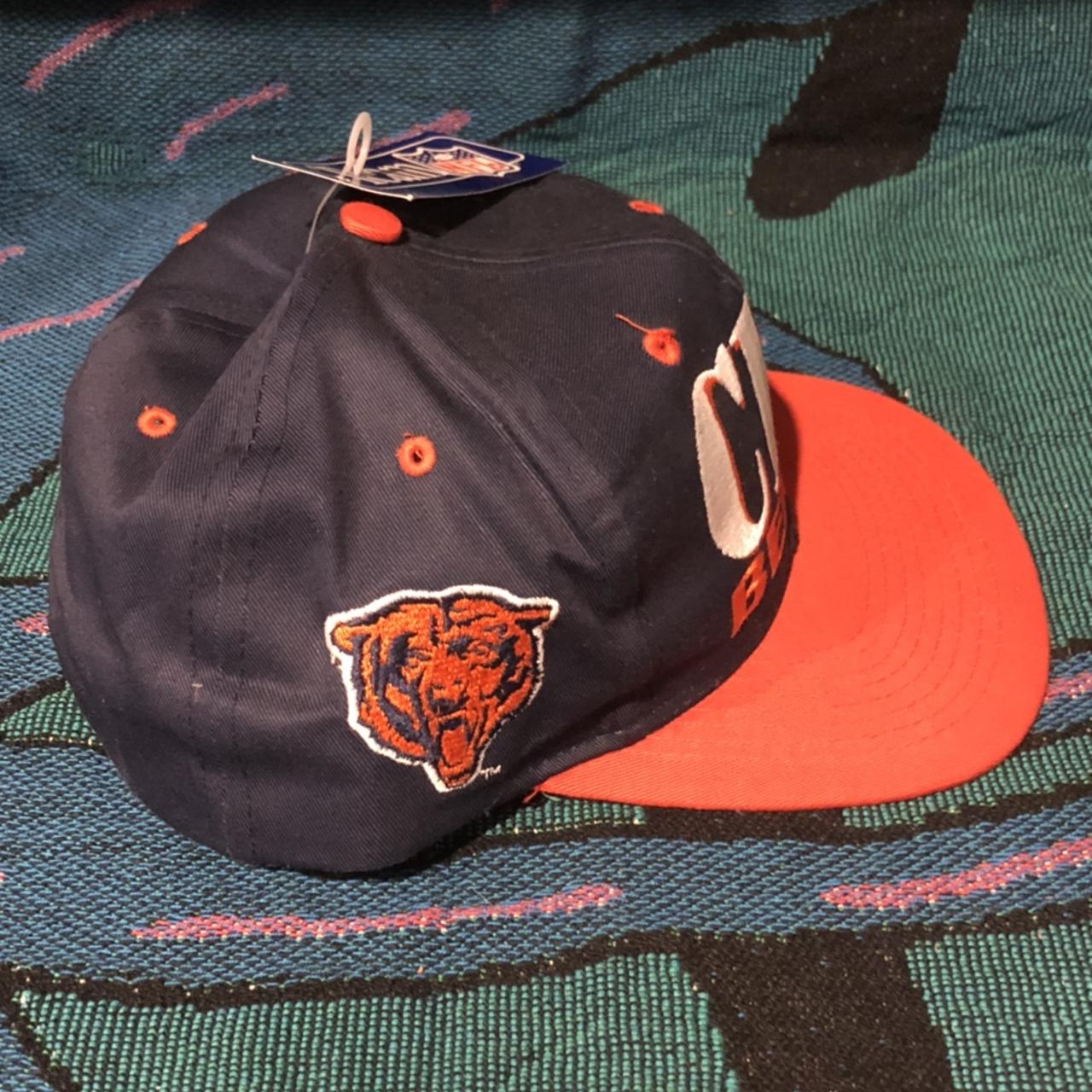 vintage chicago bears snapback hat dm for additional - Depop