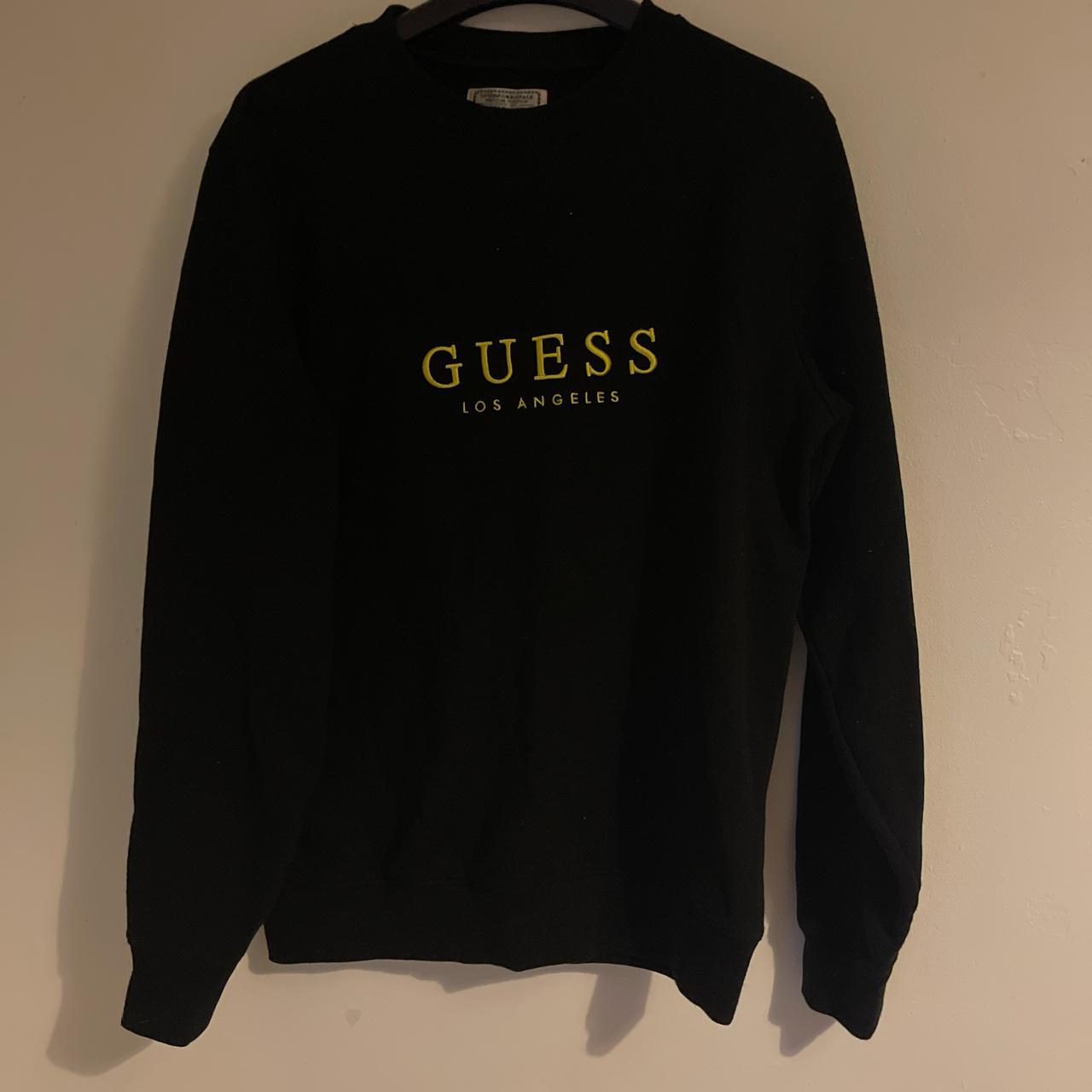 Guess originals black jumper sweatshirt - originally... - Depop