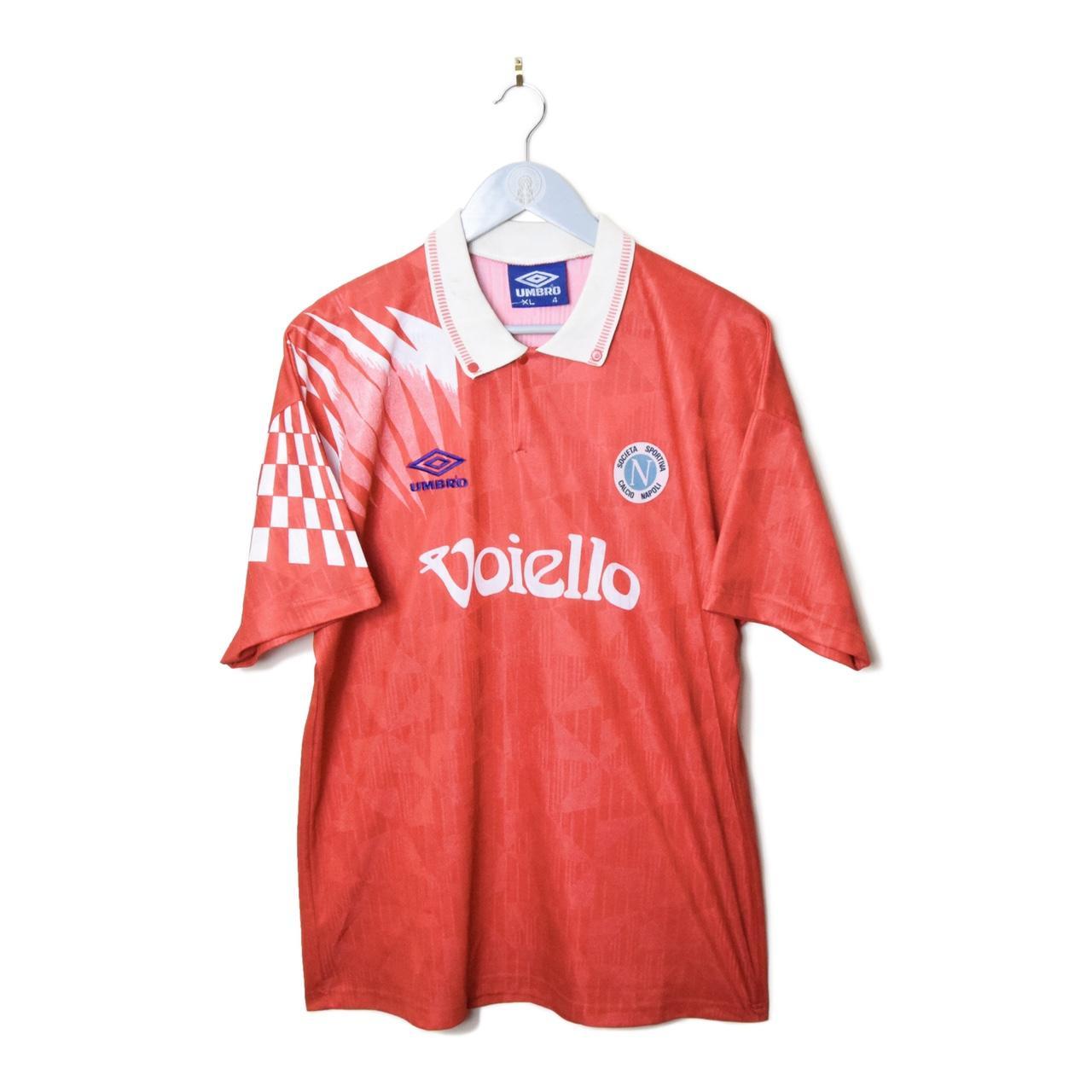 SSC Napoli FC Umbro Football Shirt Away 1991/1992/1993/1994 Jersey