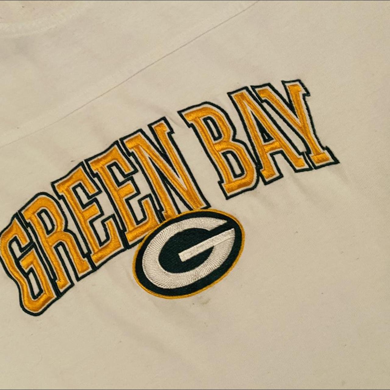 Vintage 90s Green Bay packers jersey long sleeve - Depop