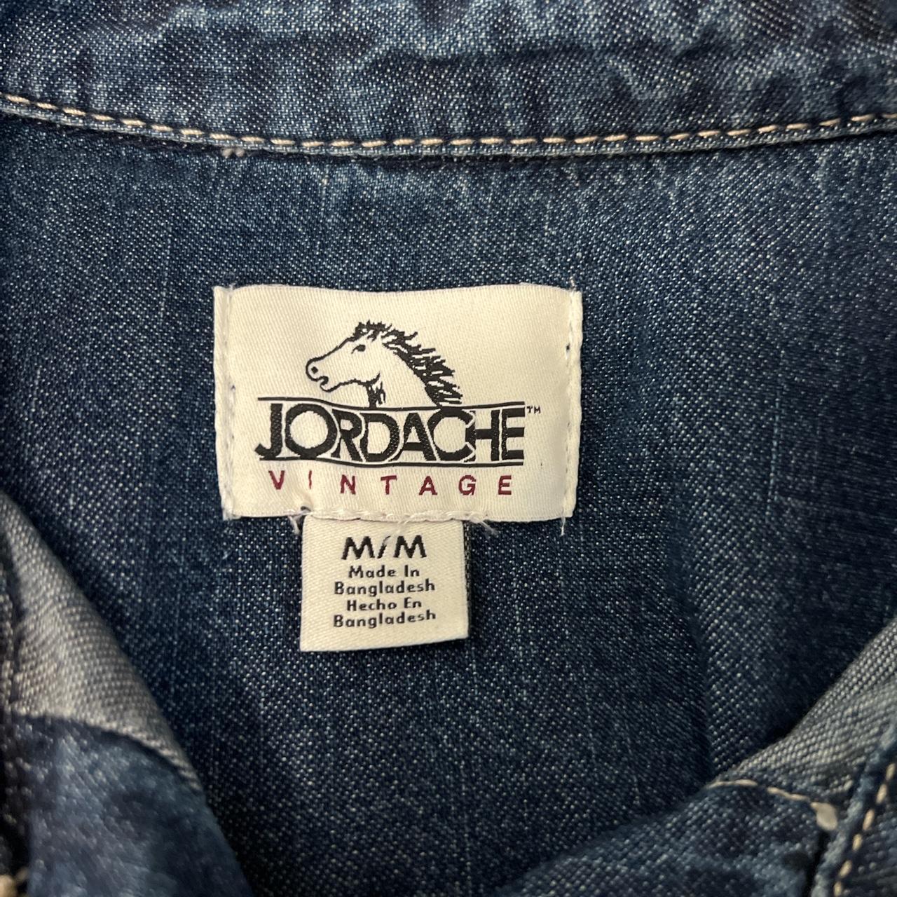 Jordache Vintage button up denim... - Depop