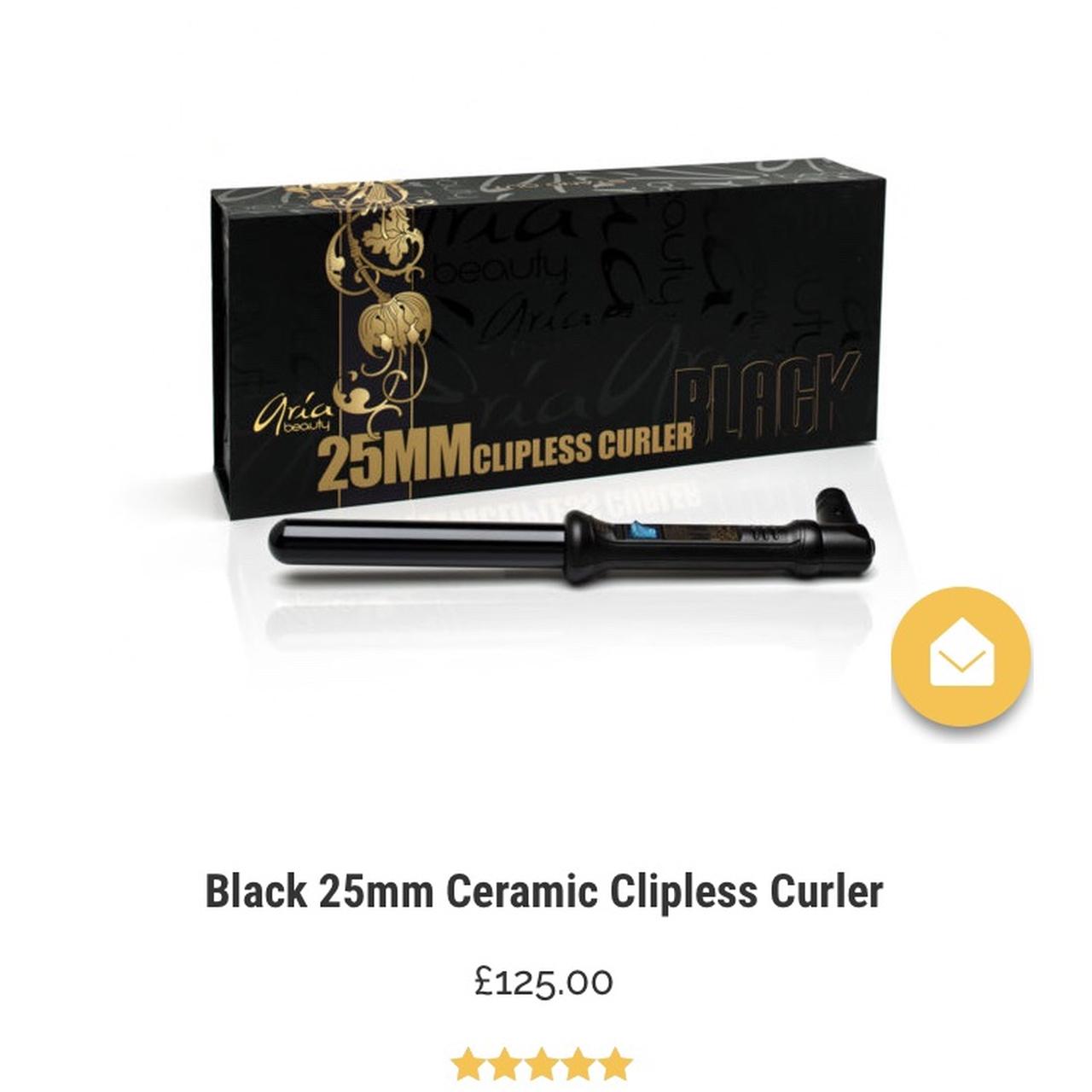 Aria beauty outlet 25mm clipless curler