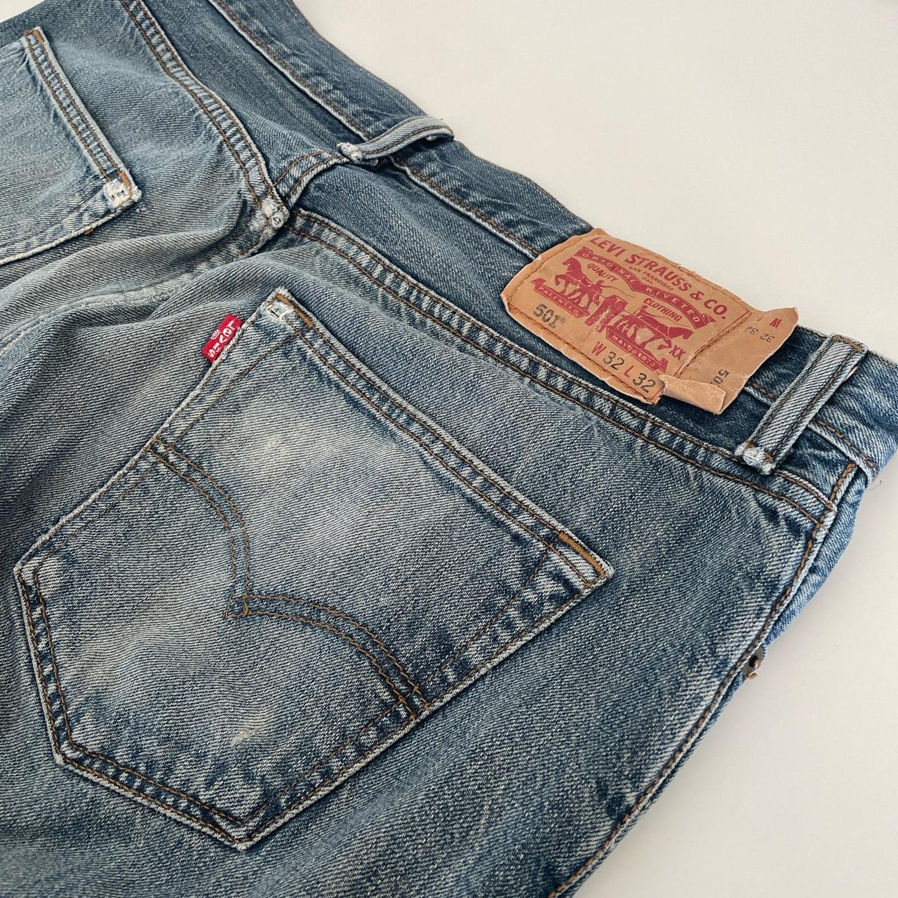 levis 501 washed blue