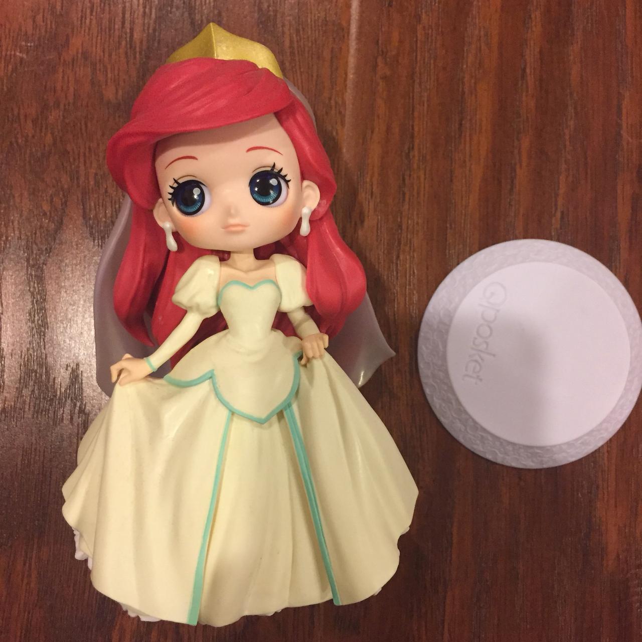 ariel in her wedding dress