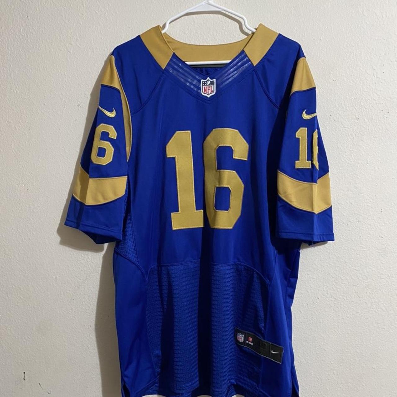 Brand New With Tags NFL Nike Los Angeles Rams Jersey Blue Medium Goff 16