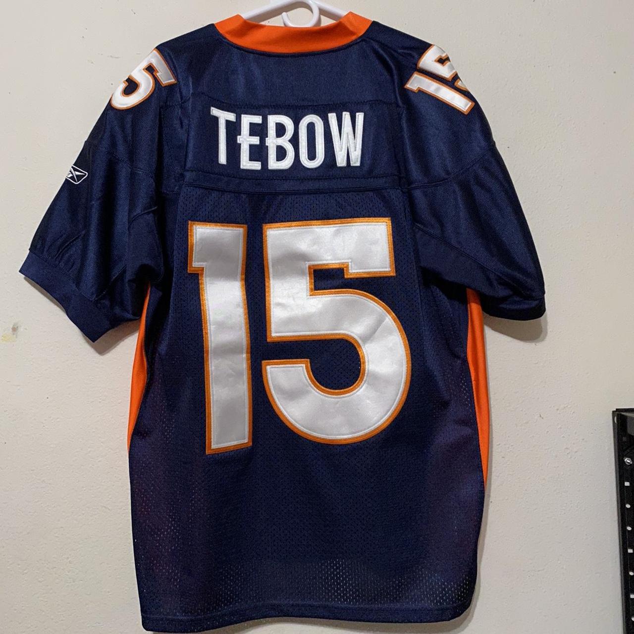 15 Tim Tebow home broncos jersey size 50 Same day - Depop