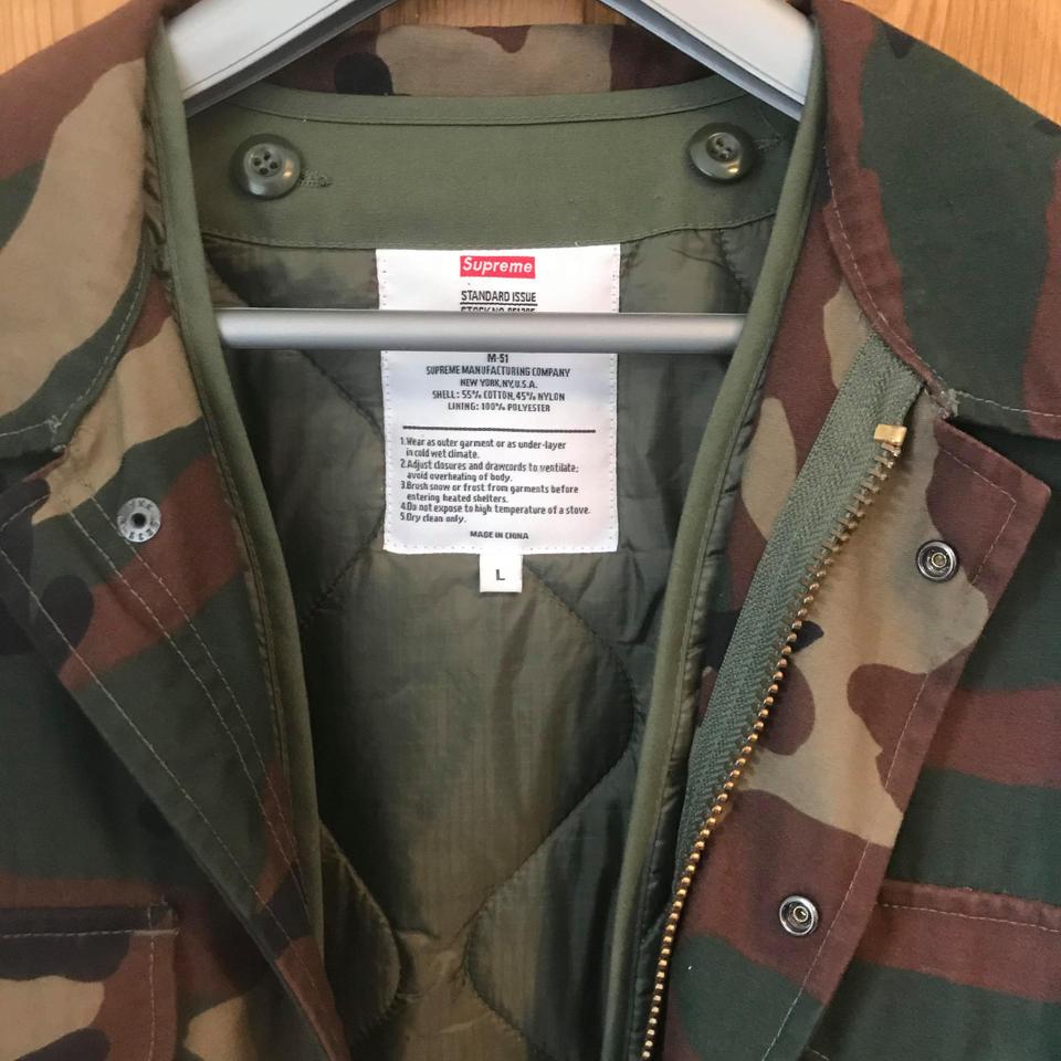 Supreme x Mark Gonzales M51 Camo Jacket. Large - 2... - Depop