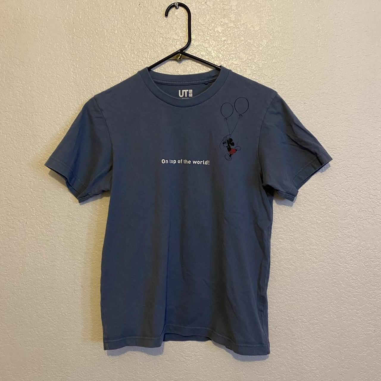 UNIQLO Women's Blue T-shirt | Depop