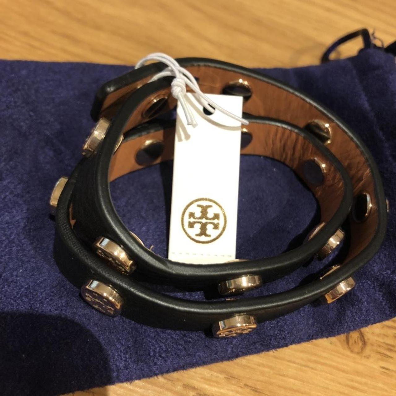 Tory Burch Women's Black and Gold Jewellery | Depop