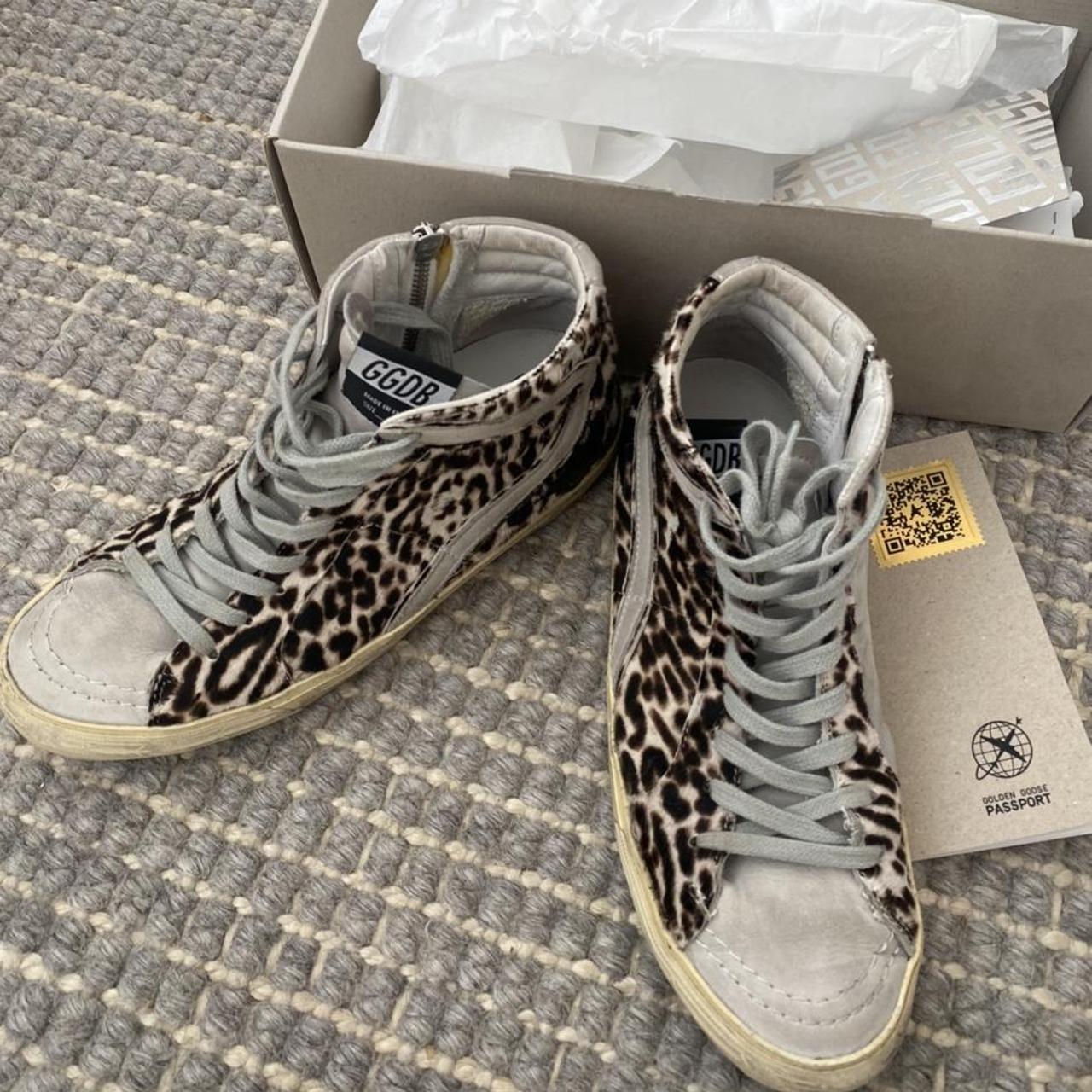 golden goose black high tops