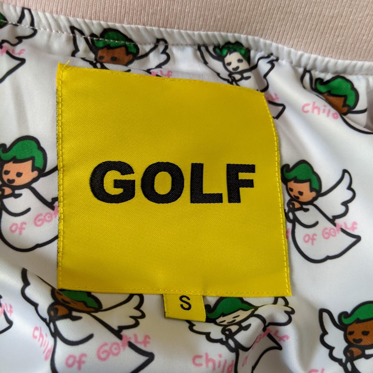 Golf Wang Child of Golf bomber jacket in pink, size... - Depop