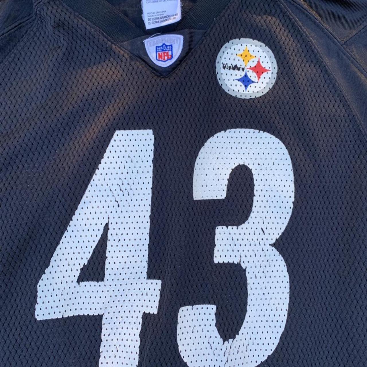 \ud83d\ude0eSTEELERS\ud83d\ude0e Throwback Polamalu Jersey. Pittsburg... - Depop