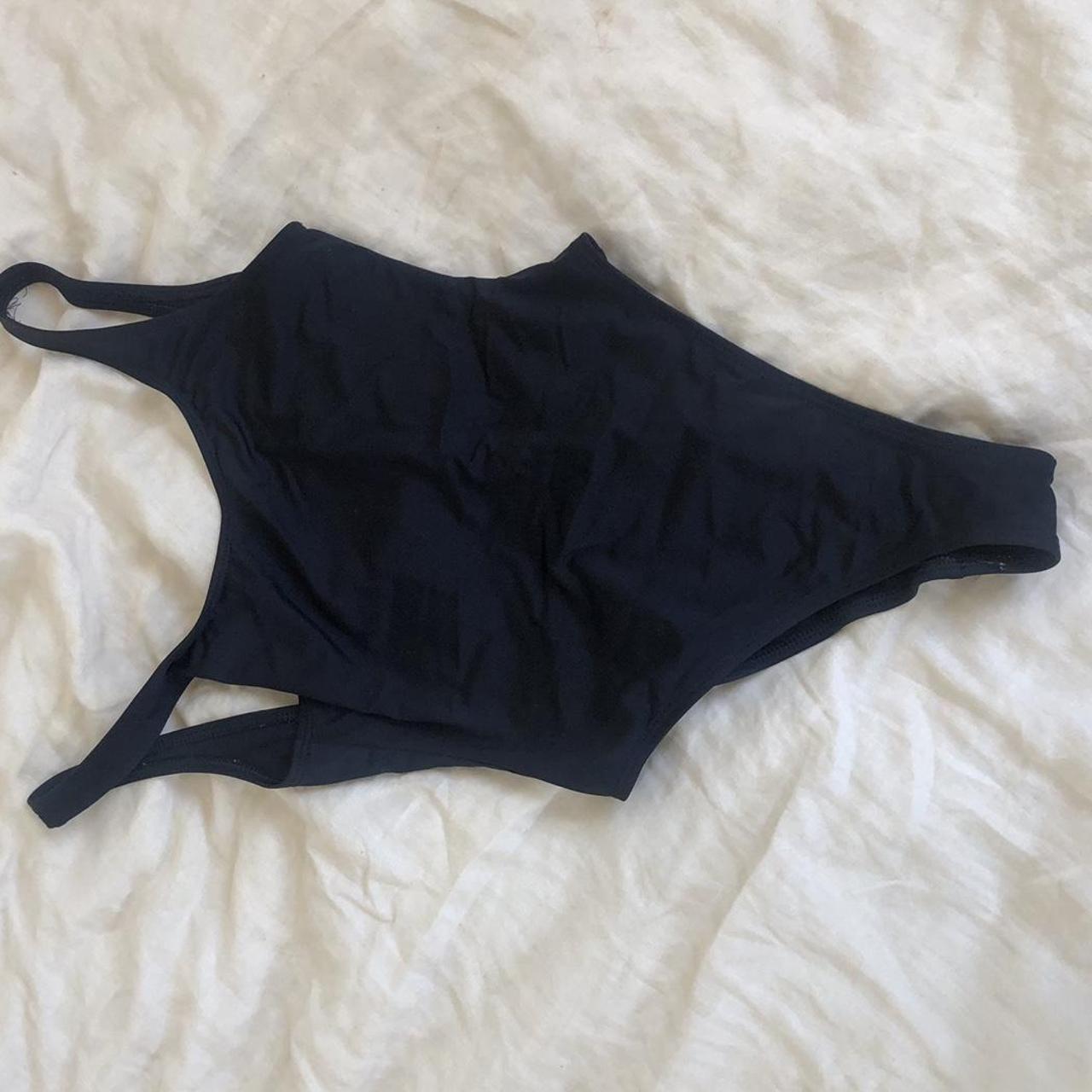 Women's Black Swimsuit-one-piece | Depop