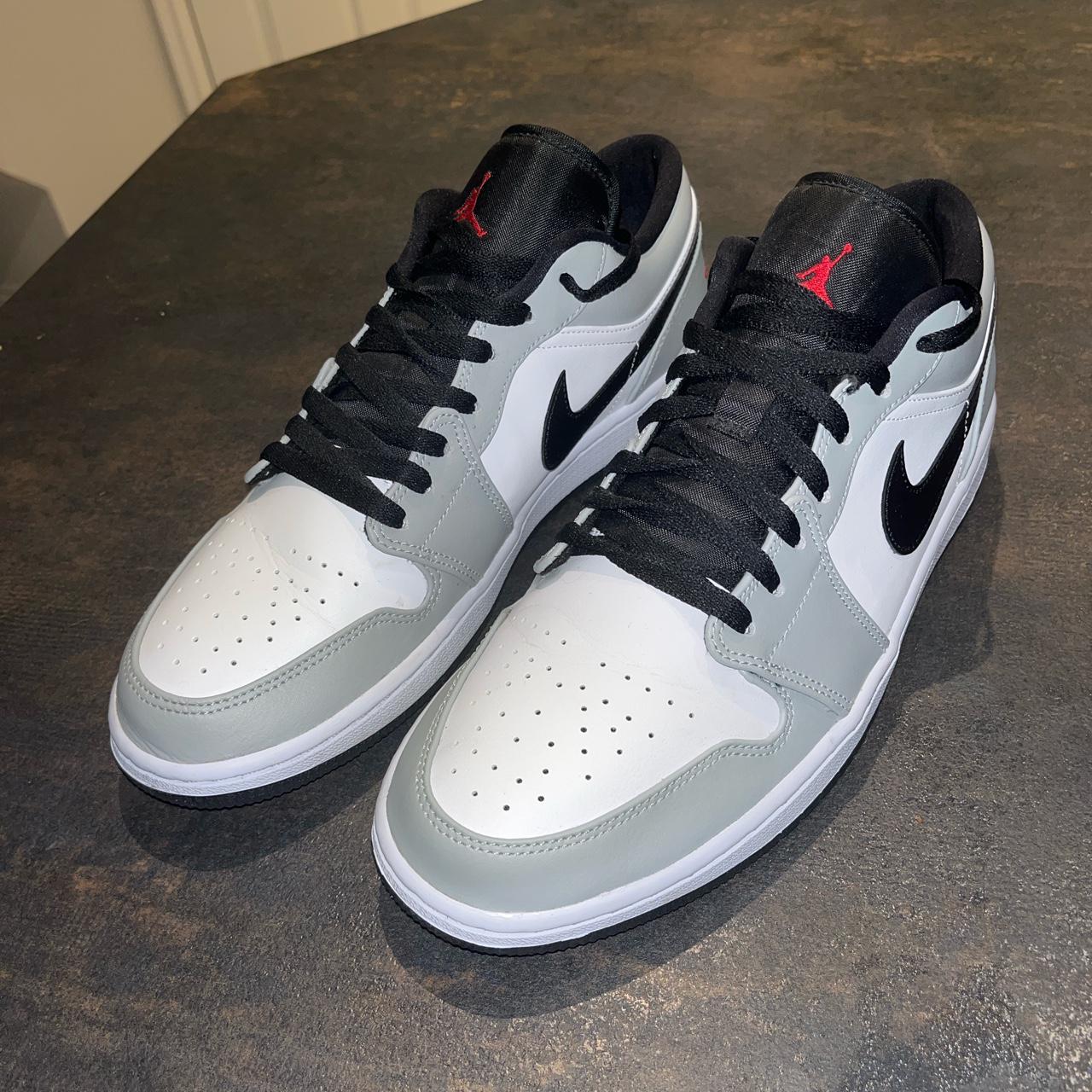 Nike Jordan smoke grey size 10, authentic great... - Depop