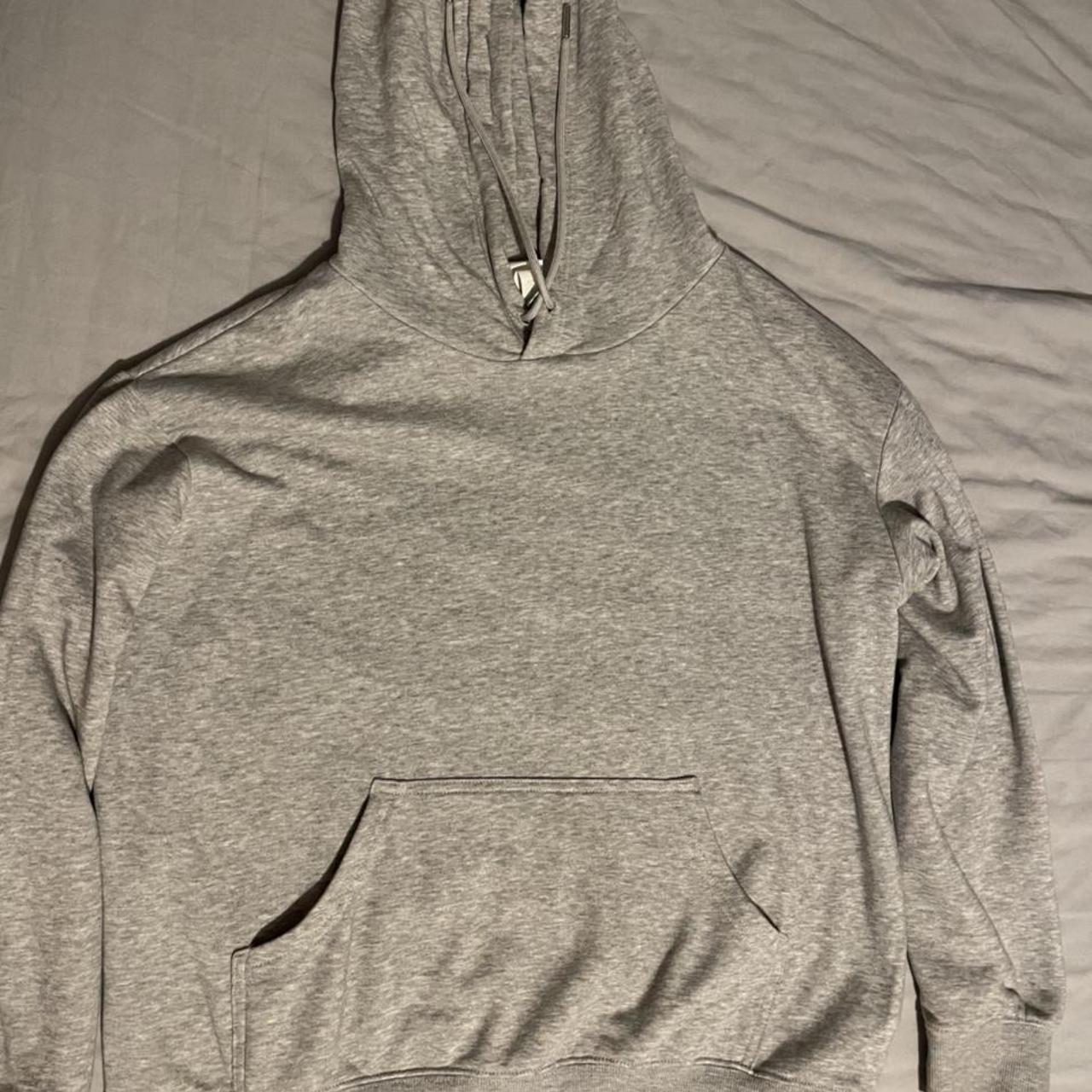 H&M Women's Grey Hoodie | Depop