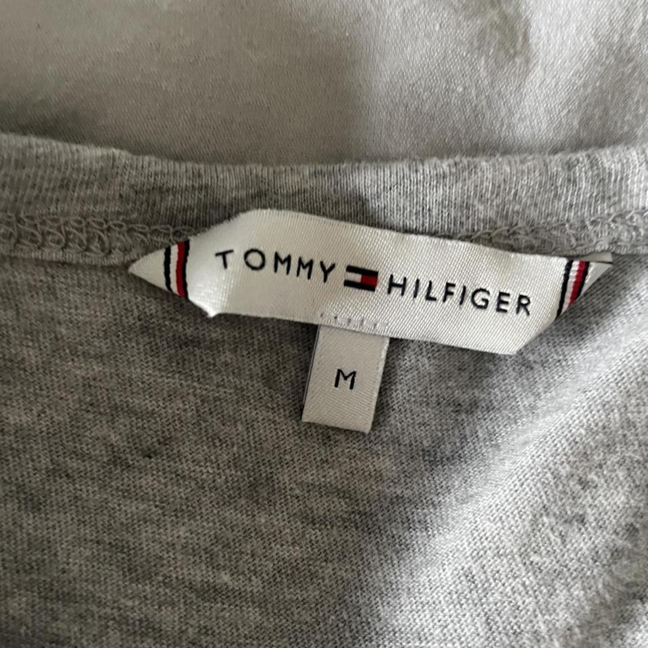 womens authentic tommy Hilfiger logo tshirt size M... - Depop