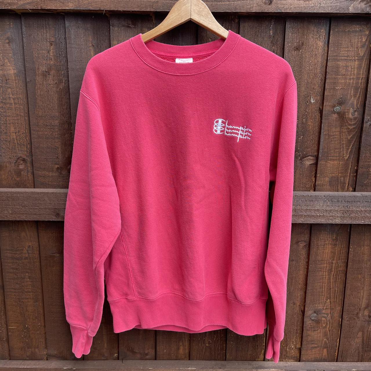 champion pink jumper