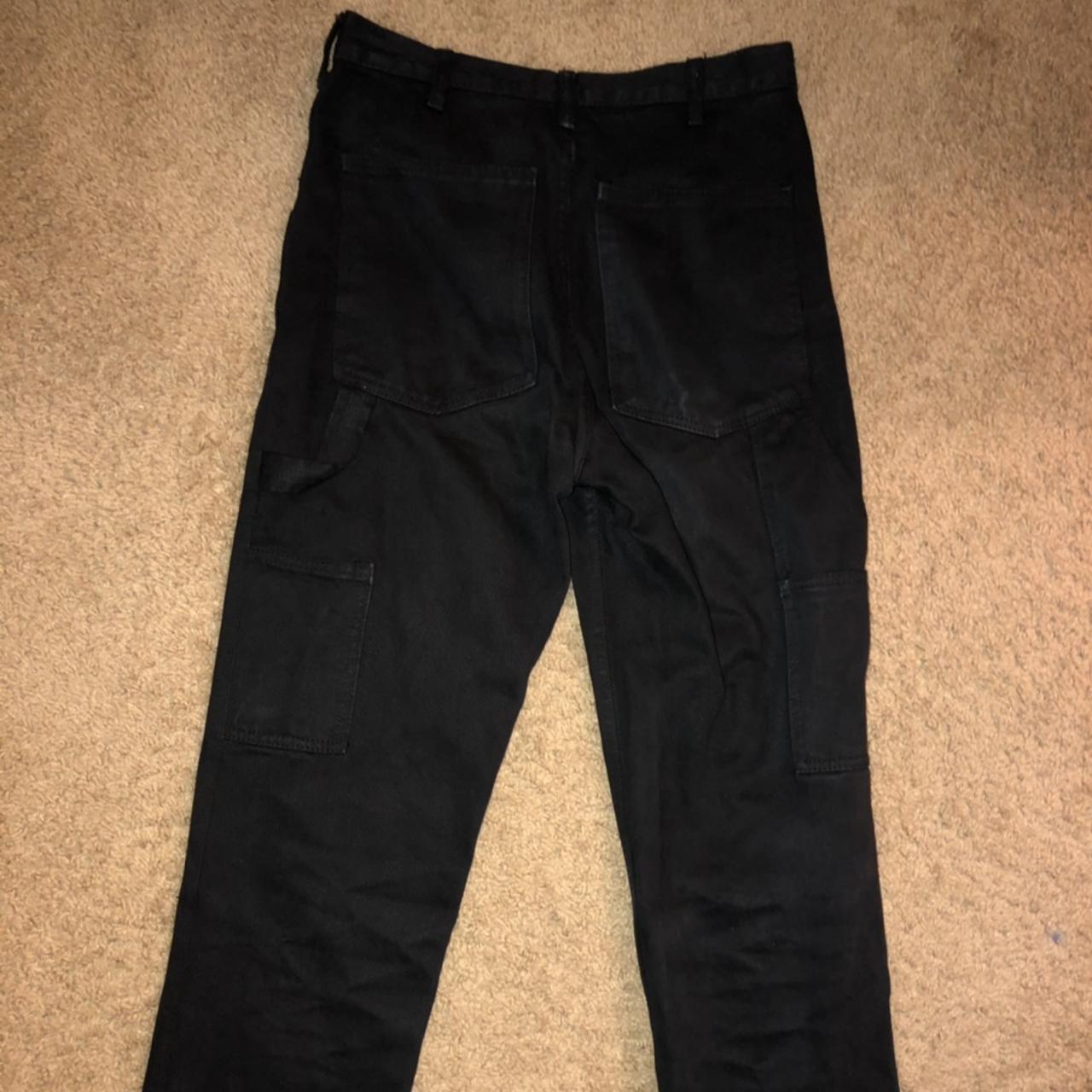 BRANDY MELVILLE ARIANA PAINTER PANTS in Black ♥︎... Depop