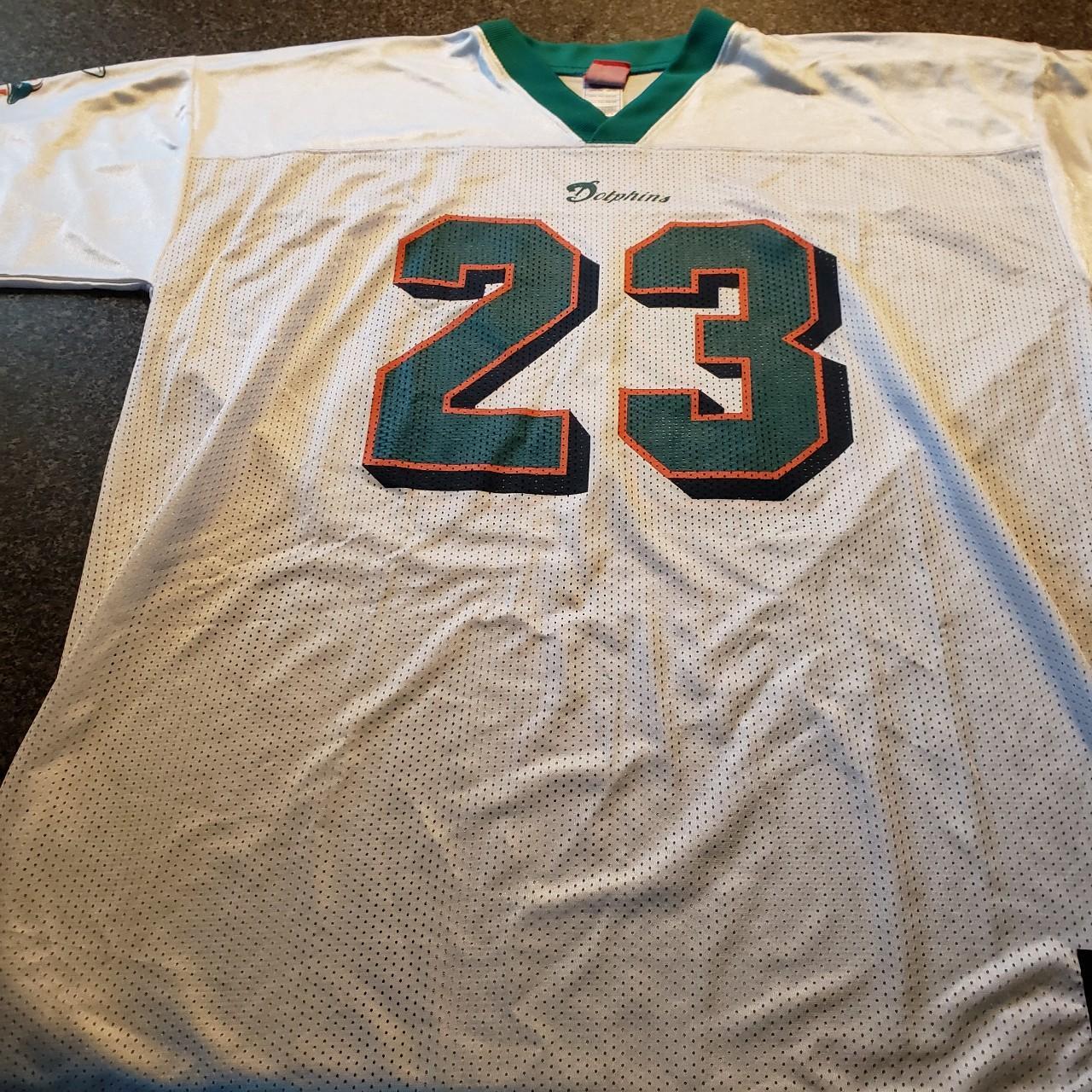 SIZE M | MENS | Reebok NFL Miami Dolphins #23 Ronnie Brown Jersey | Green