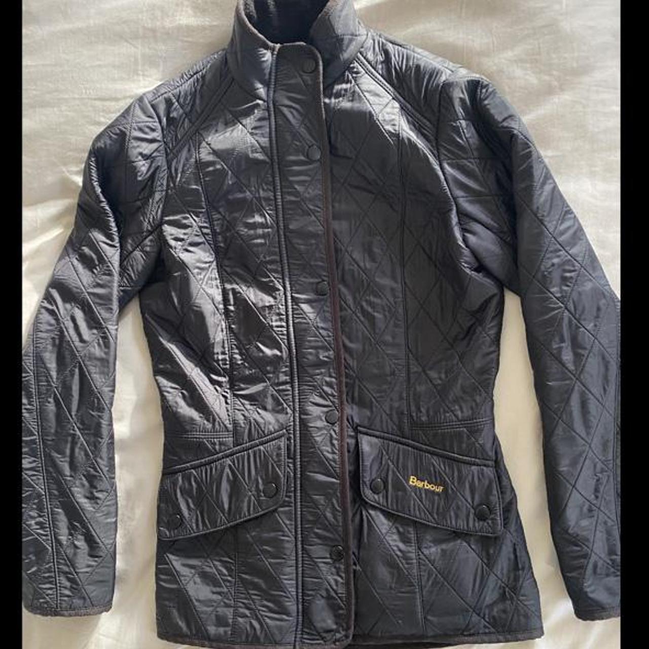 barbour cavalry polarquilt jacket black